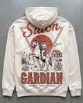 Hoodie lourd « L'Original Gardian » — écru