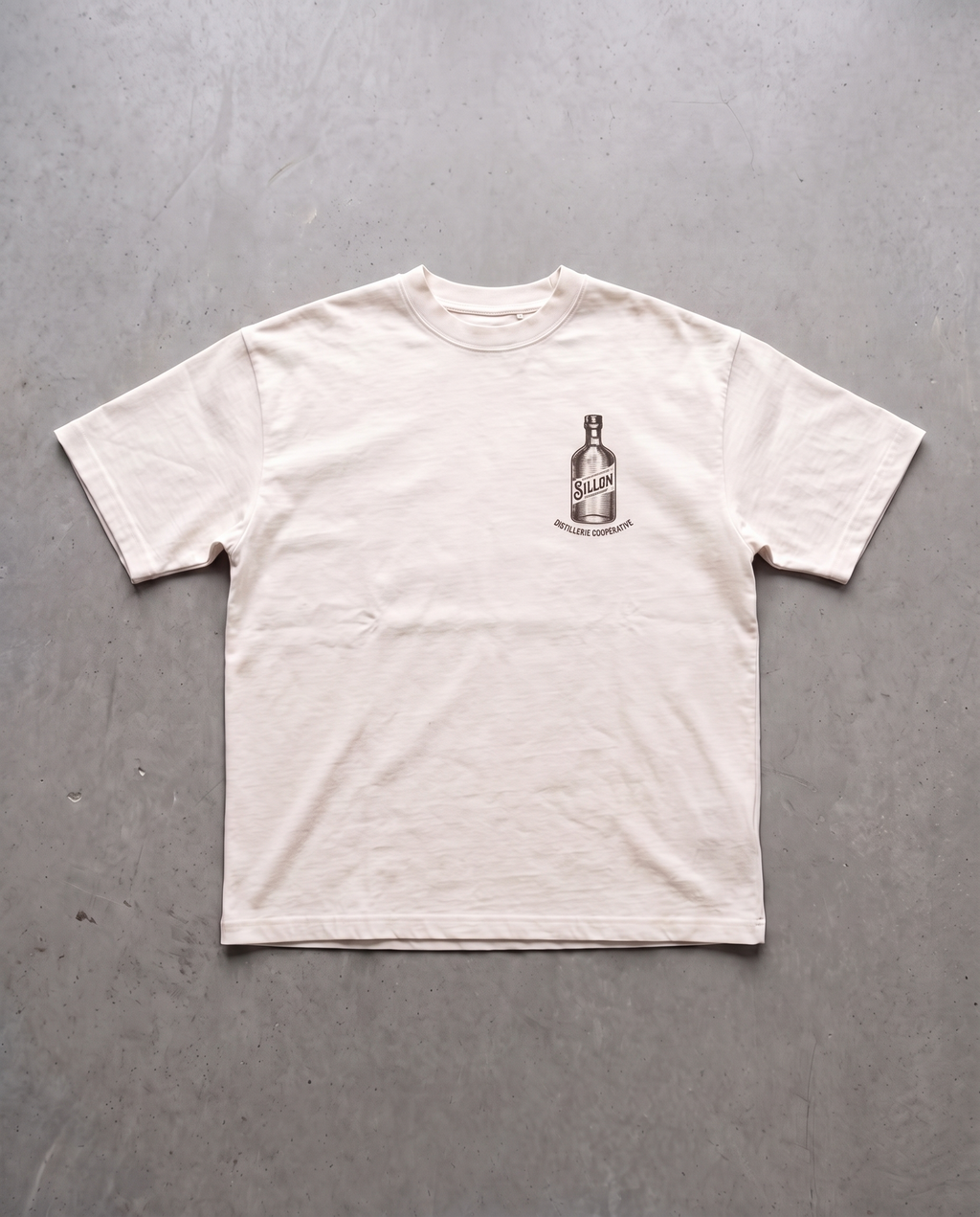 Tee lourd « Digo d'époque » — écru