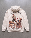 Hoodie lourd « Full Body » — écru