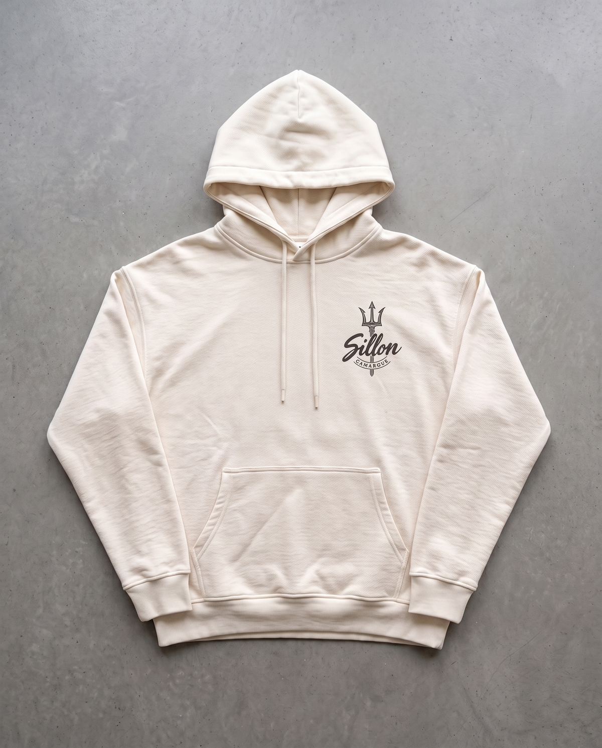 Hoodie lourd « L'Original Gardian » — écru